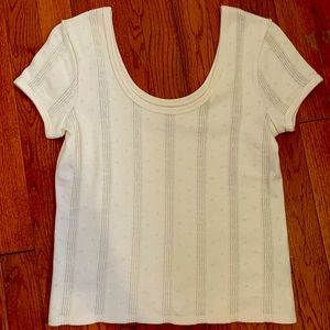Madewell Wide Neck Top